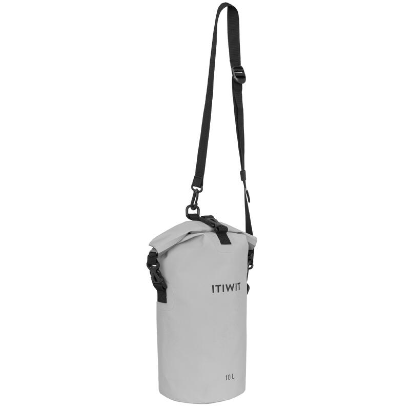 WATERPROOF DRY BAG V2 10 L - GREY