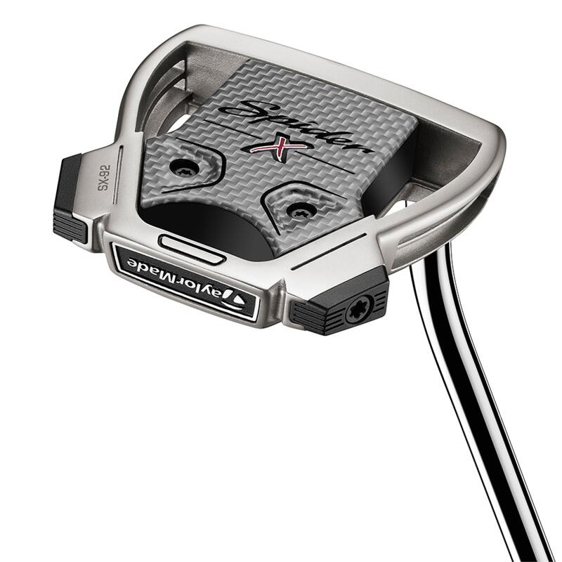 Kij putter Taylormade Spider X Hydroblast face balanced dla praworęcznych