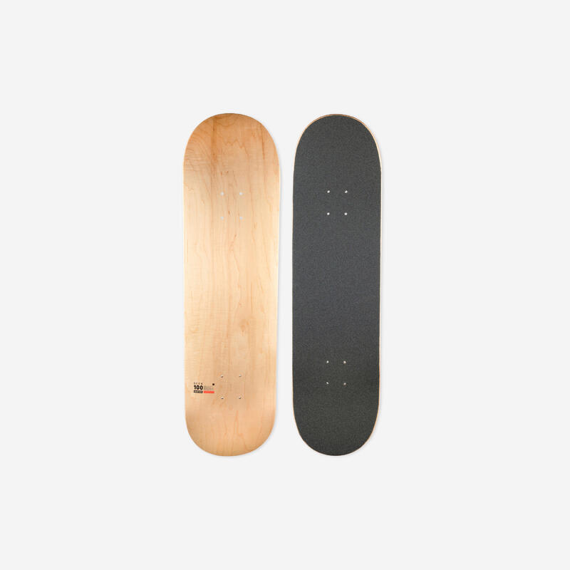 Deck deskorolki DK100 8,5" klonowy z gripem