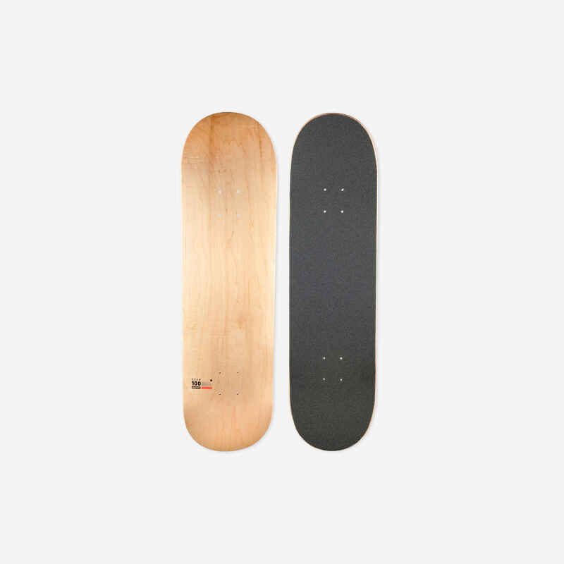 Skateboard Deck Ahornholz mit Griptape DK100 8,5" Media 1