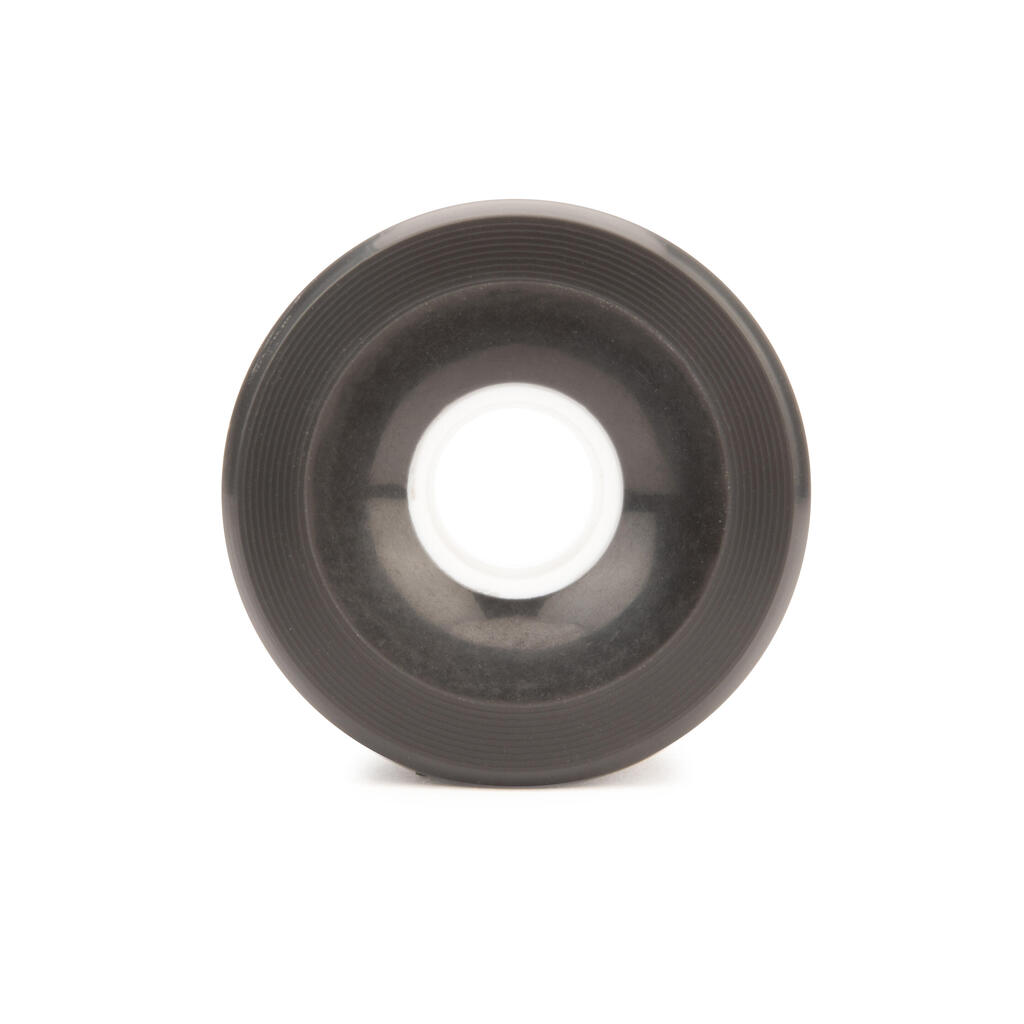 70 mm 78A Longboard or Cruiser Wheels 4-Pack - Black