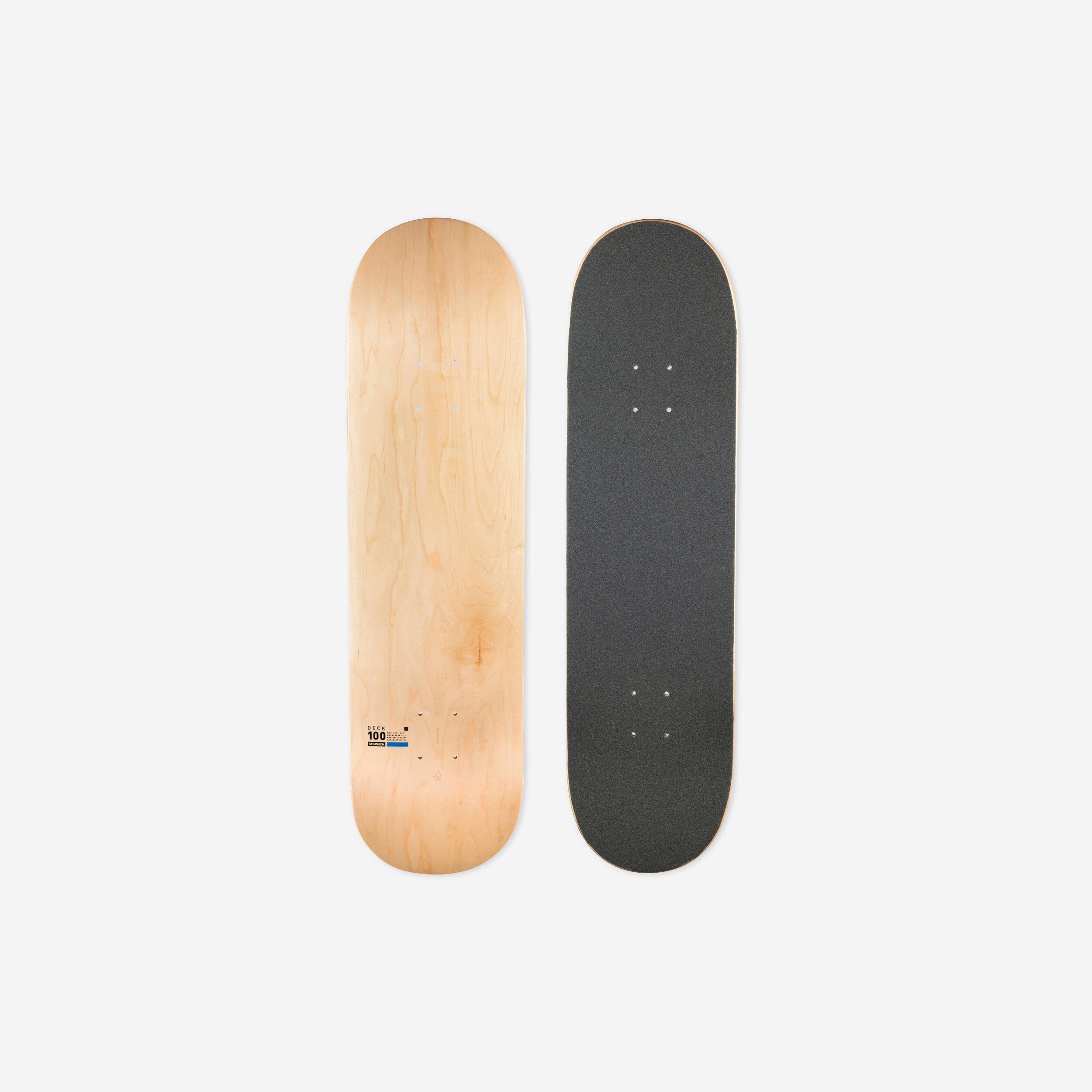 Pre-Taped Maple Skateboard Size 8.25" DK100 1/8