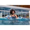 Par Pesas Acuáticas Aquagym Pullpush Flower L Azul