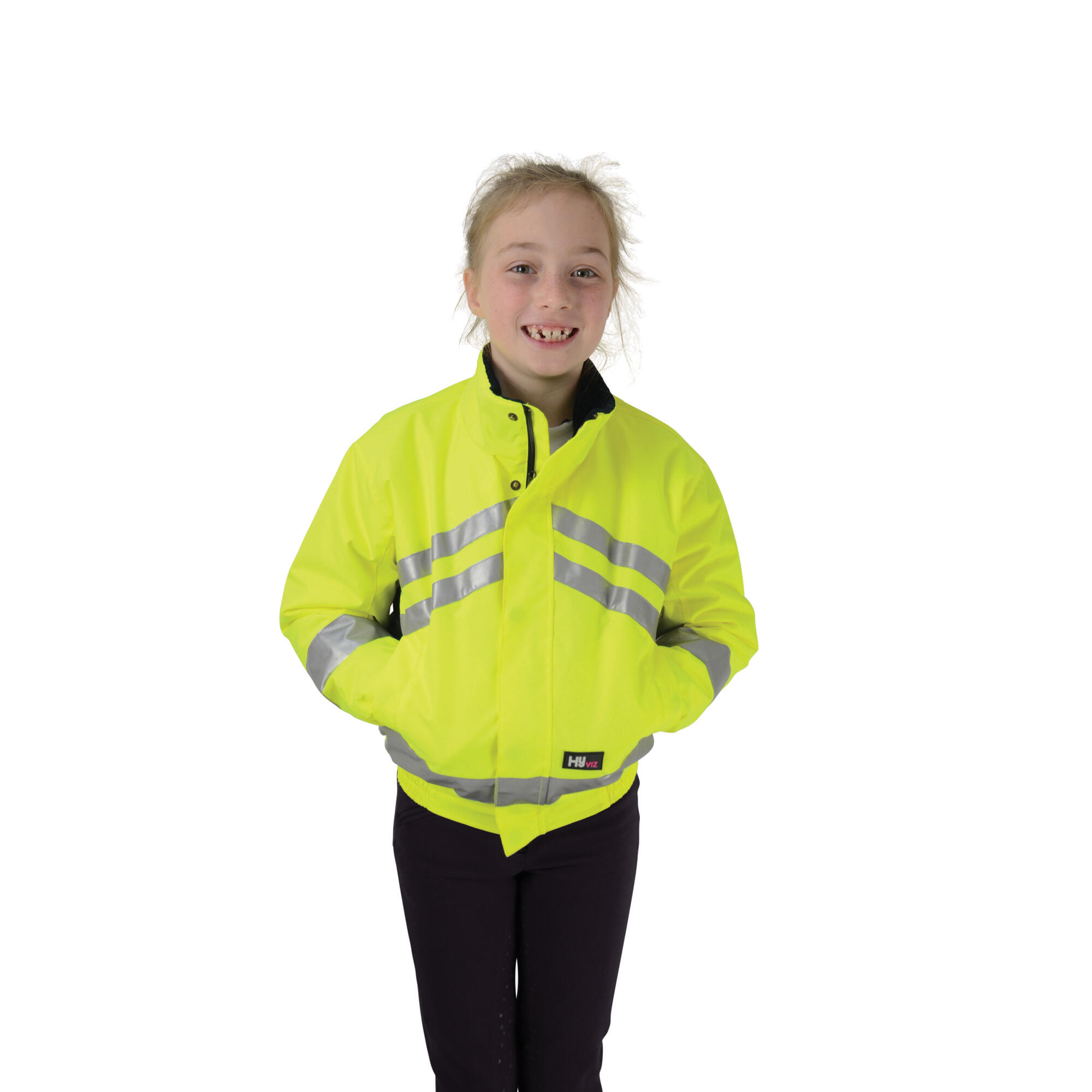 HyVIZ Waterproof kids jacket Yellow 1/2