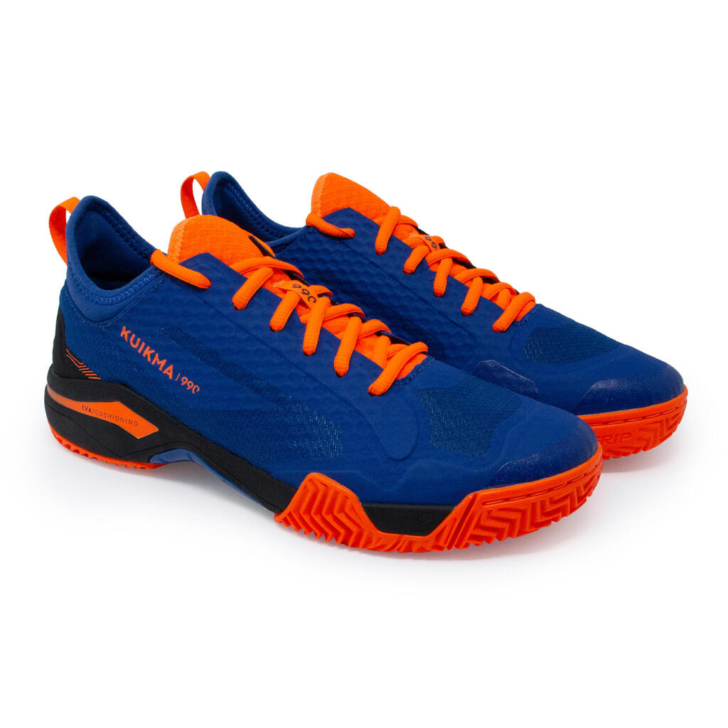 Men's Padel Shoes PS 990 Dynamic - Blue/Orange