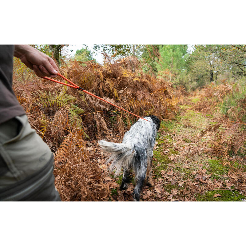 TRELA DE LAÇO PARA CÃO 100 LARANJA