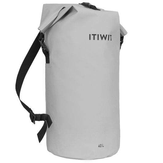 Sac polochon étanche 40l gris