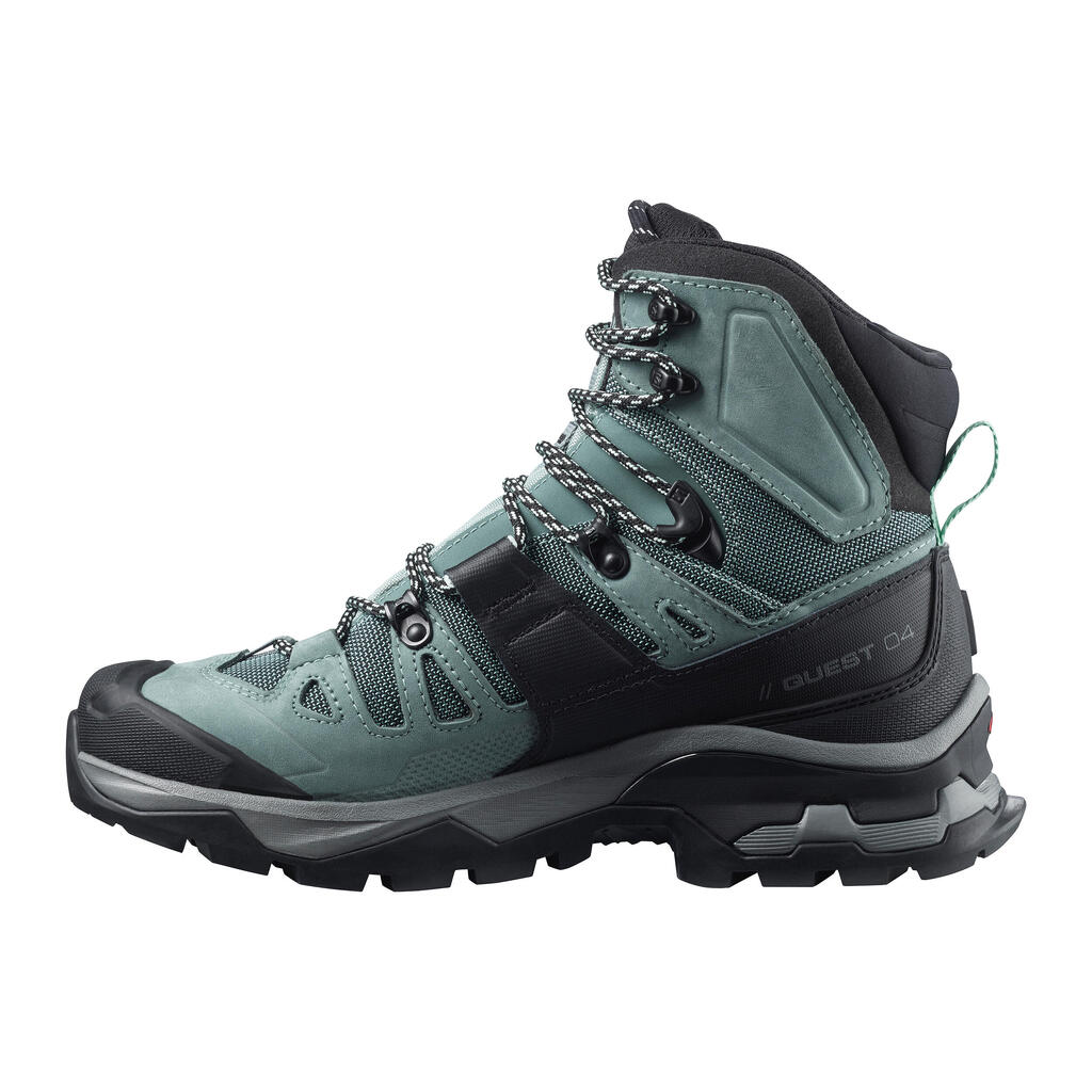 Dámska trekingová obuv  SALOMON Quest 4 GTX nepremokavá sivá
