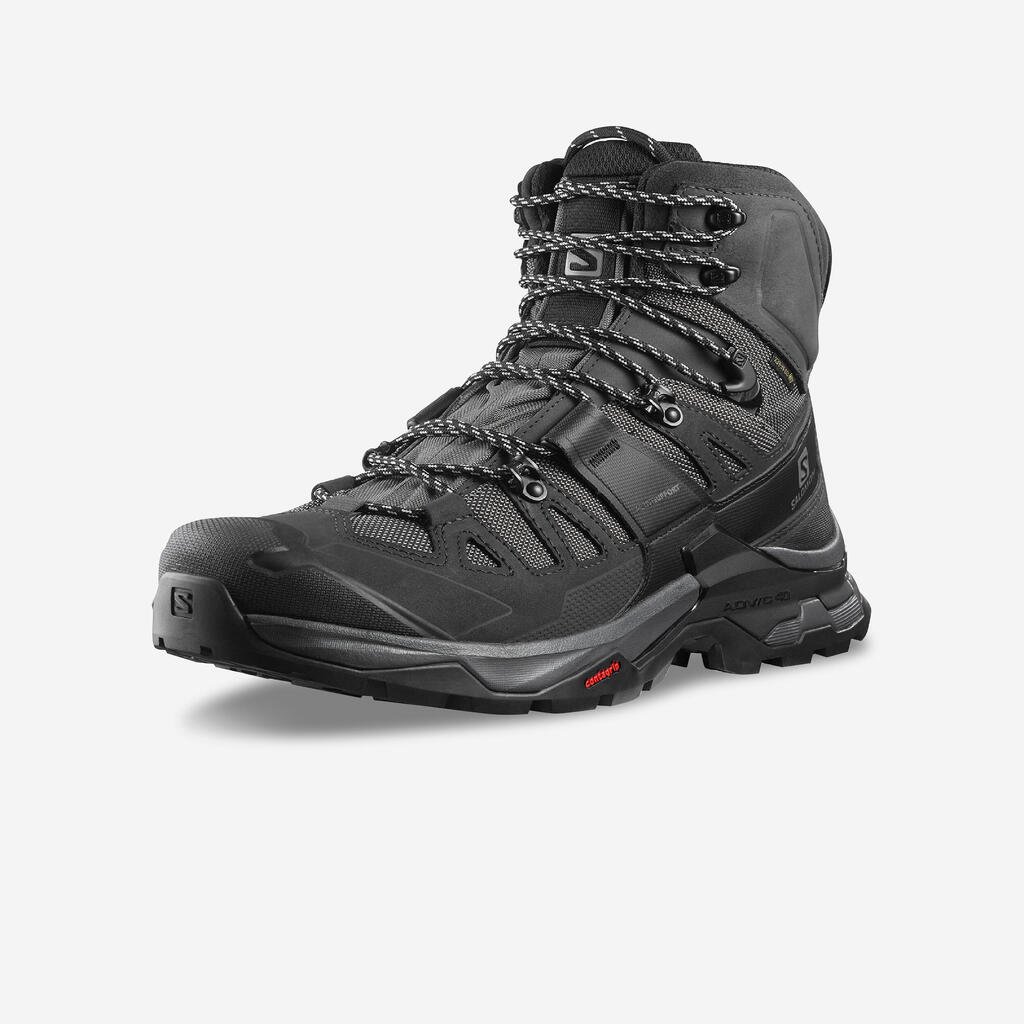 Vīriešu ūdensizturīgie Gore-Tex trekinga zābaki “Salomon Quest 4 GTX”, melni