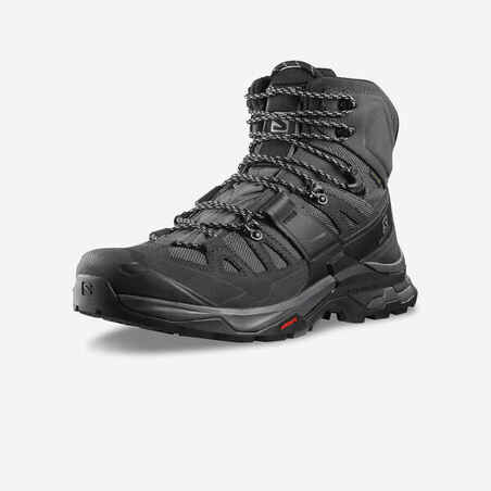 Men's waterproof hiking boots - Salomon Quest 4 Gore-Tex - Black