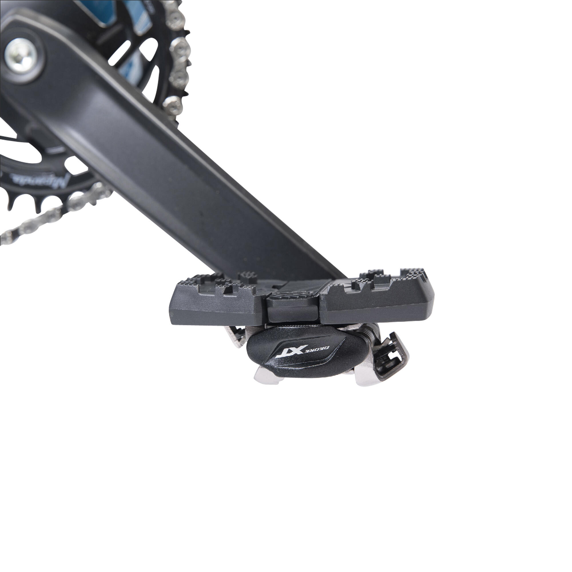 Bike Platform Adapters - Compatible with Shimano SPD Black - ROCKRIDER