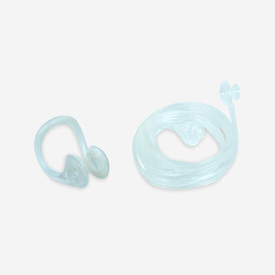 PINCE NEZ DE NATATION LIEN AMOVIBLE BLANC