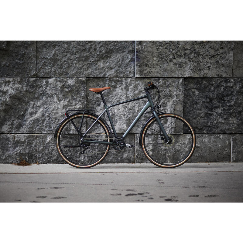 Bicicletă de oraș Elops 900 cadru înalt