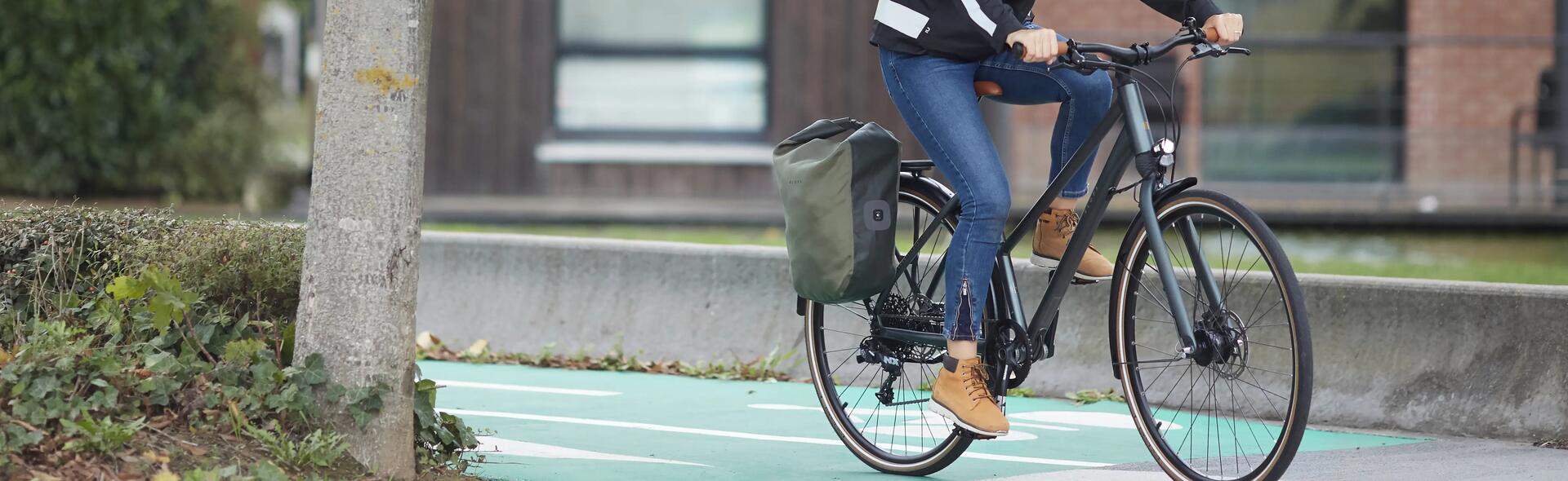 LANGE AFSTAND STADSFIETSEN