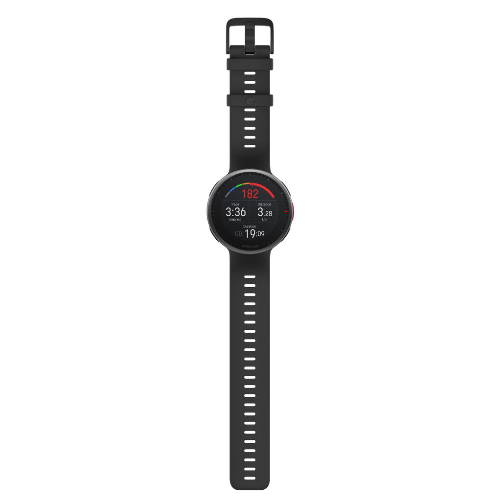 GPS-Multisportuhr Smartwatch Vantage V2 schwarz