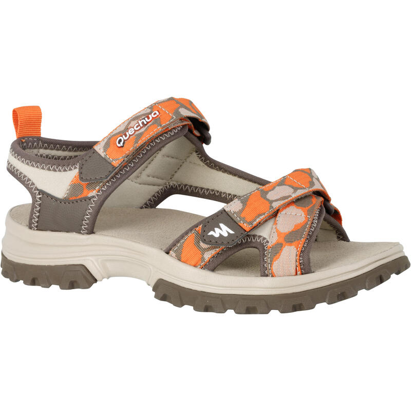 Sandales de randonnée enfant, NH500 rose