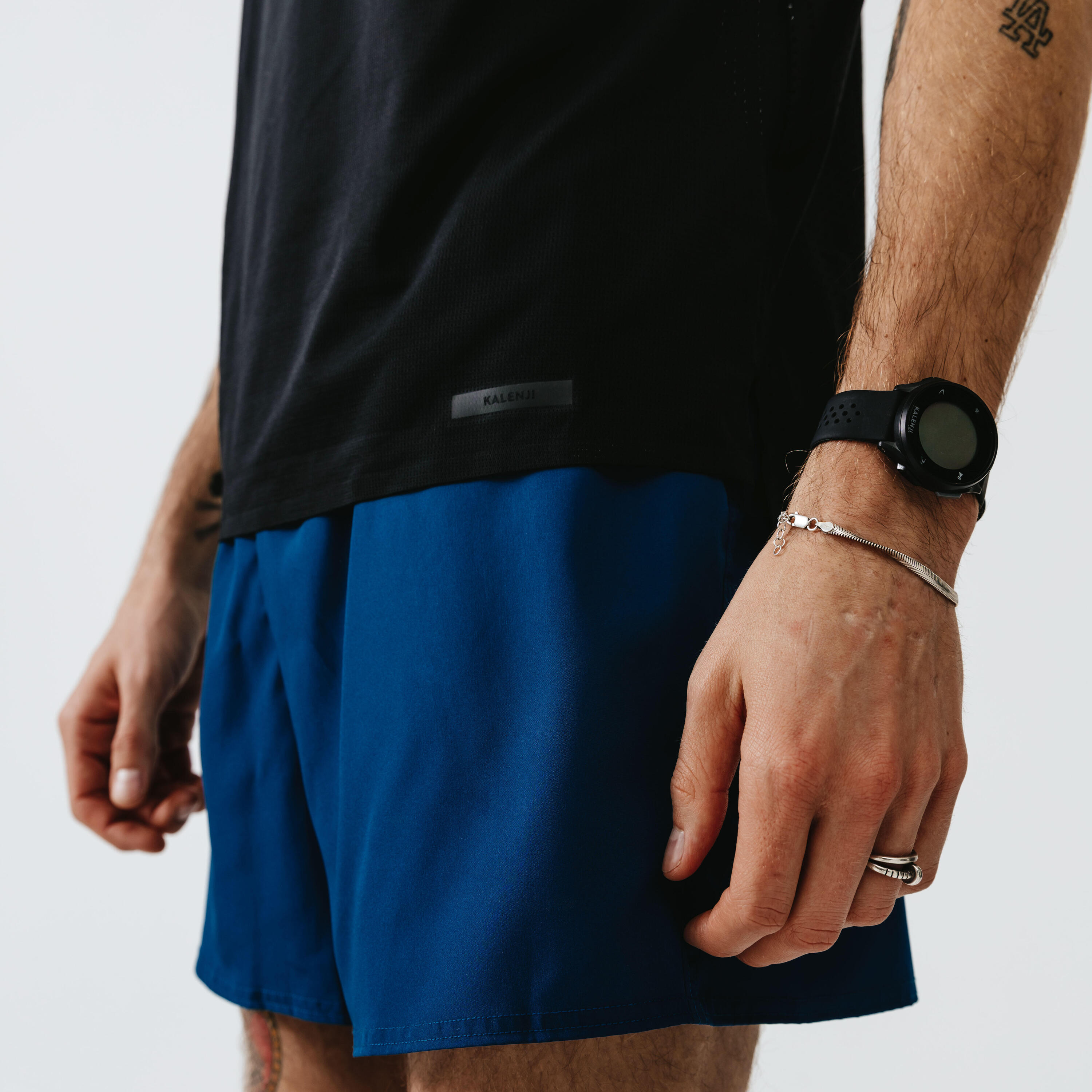 Maglia running uomo DRY+ BREATH nera 7/10