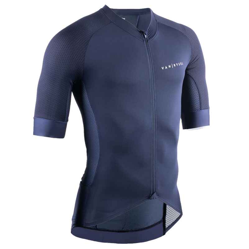 Radtrikot kurzarm Rennrad Sommer Racer Herren dunkelblau Radtrikot kurzarm Rennrad Sommer Racer Herren dunkelblau