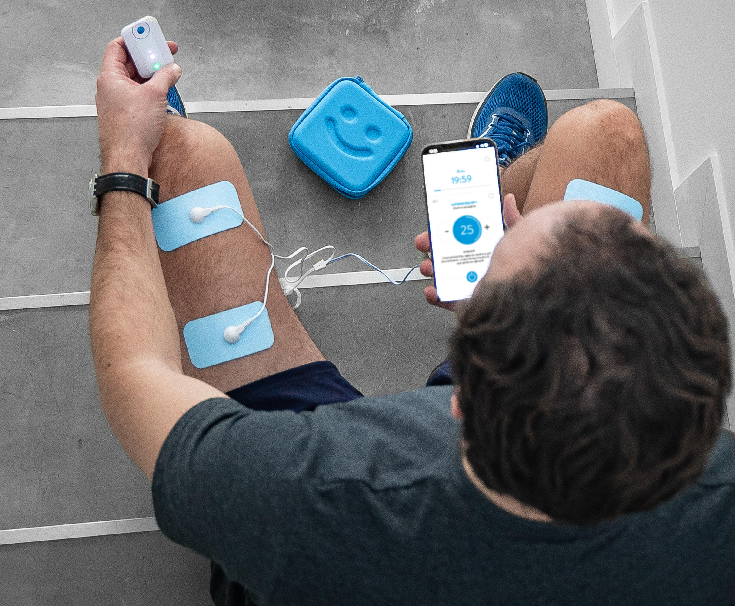 Electroestimulador Muscular BLUETENS 7/9