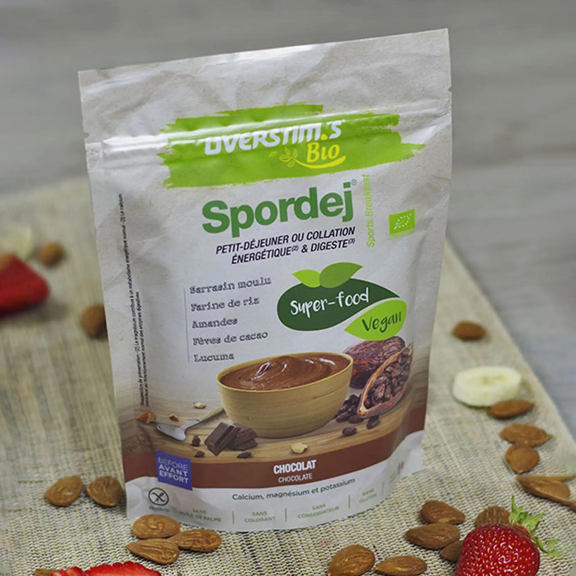 Org Overstims Spordej 300g sachet - chocolate 2/4
