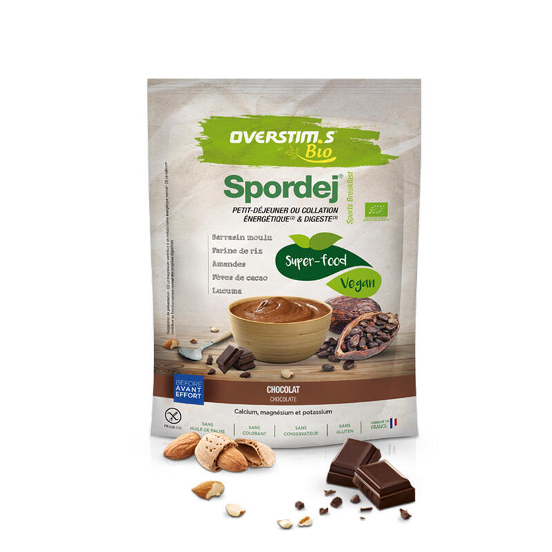 Overstims Spordej bio chocolat - sachet 300g