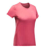Women’s Mountain Walking Short-Sleeved T-Shirt MH100