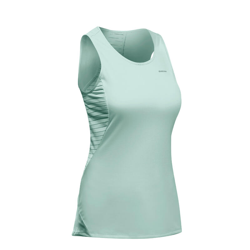 Camiseta sin mangas de senderismo montaña - MH500 - Mujer 