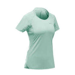 女款登山健行短袖T恤MH500