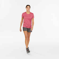 Women’s Mountain Walking Short-Sleeved T-Shirt MH100