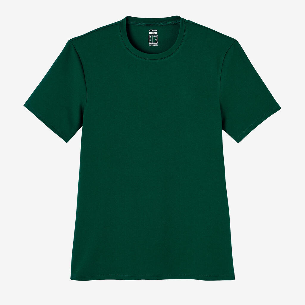 T-Shirt Herren Slim - 500 grün 