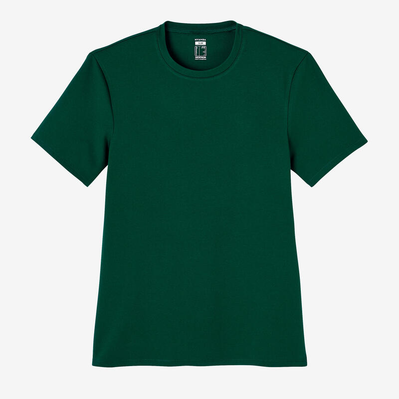 T-shirt Slim fitness homme - 500 vert cyprès