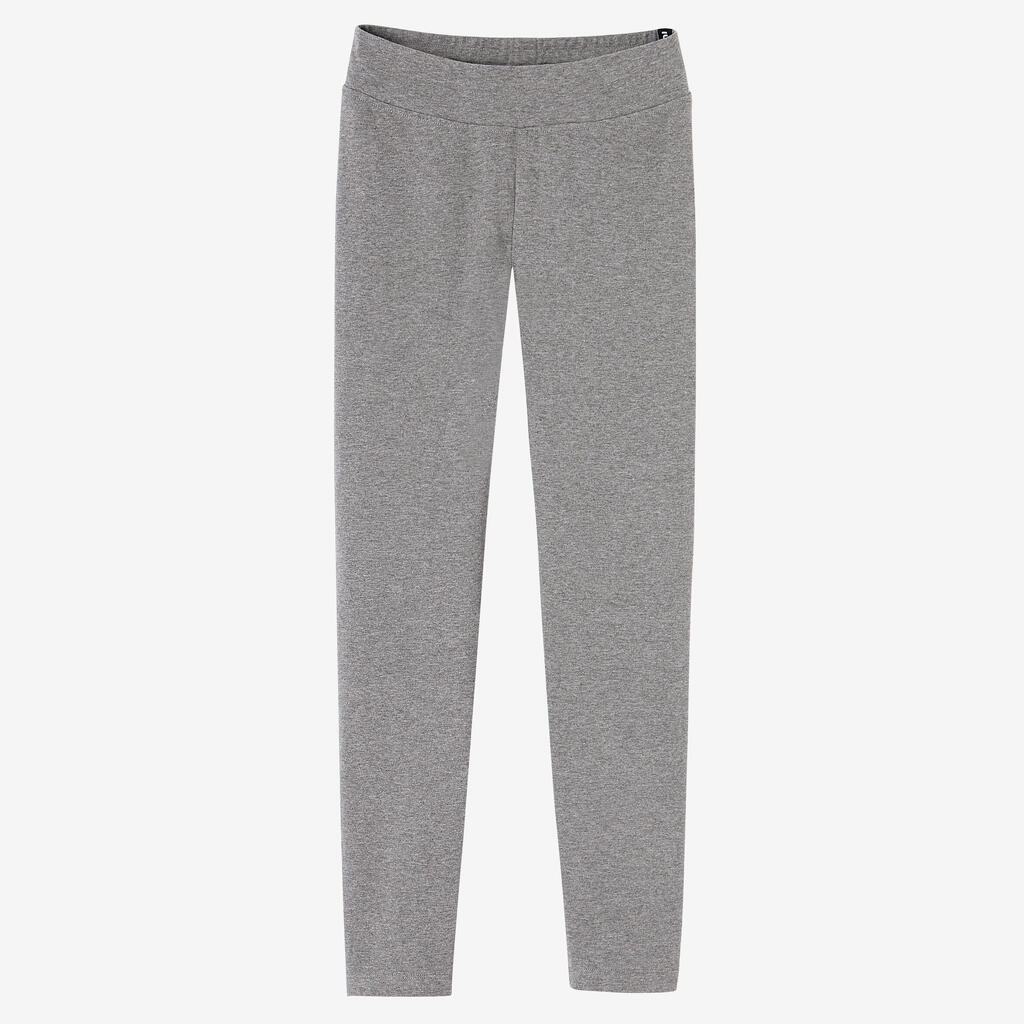 Ženske helanke slim-fit za fitnes - sive