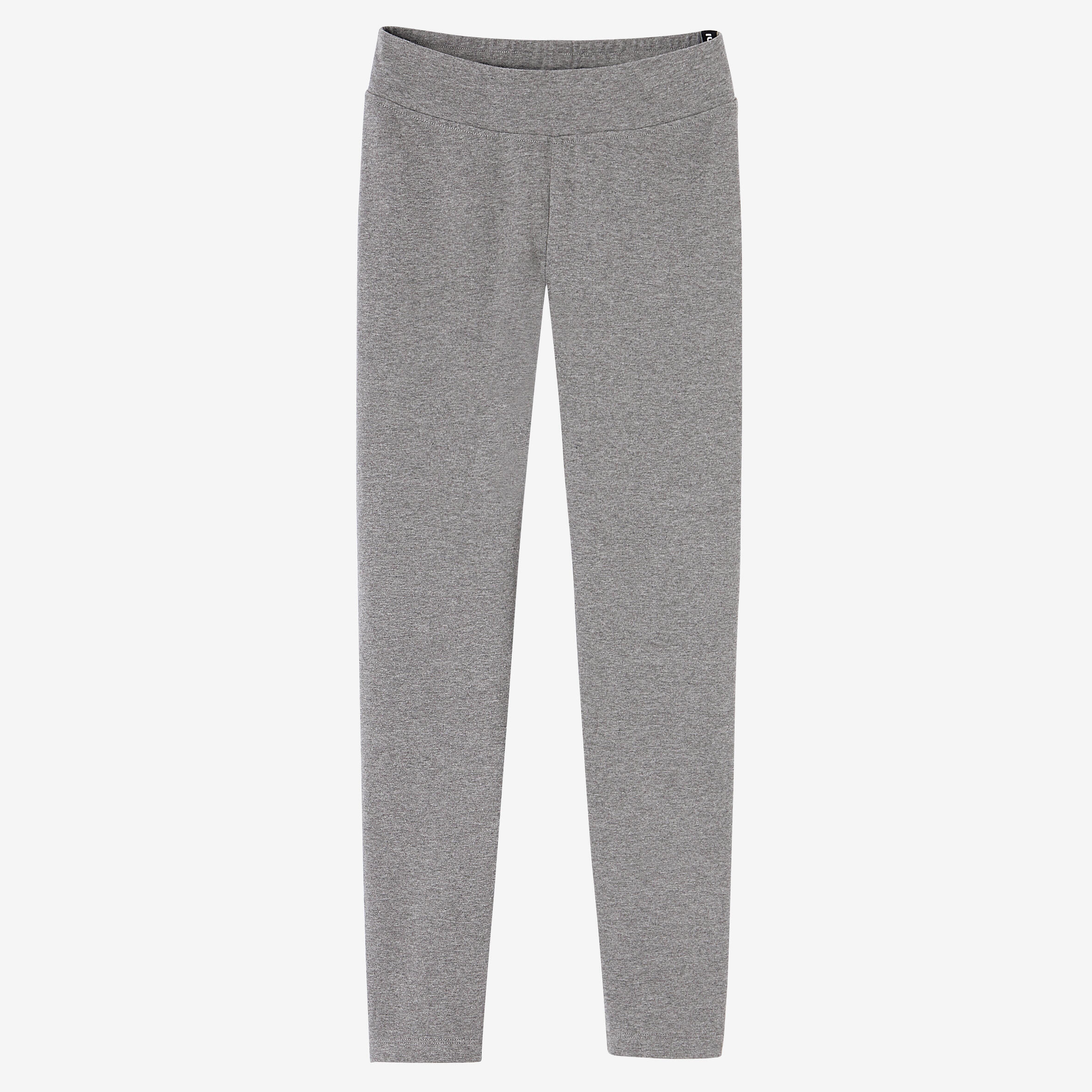 Leggings Fitness Mujer Gris Corte Slim 5/5