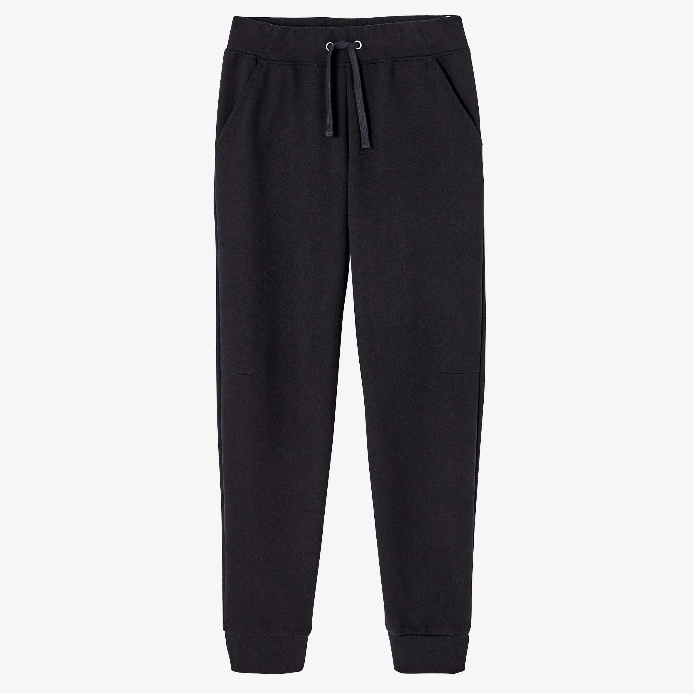 PANTALÓN DE BUZO MUJER 500 REGULAR NEGRO - Decathlon