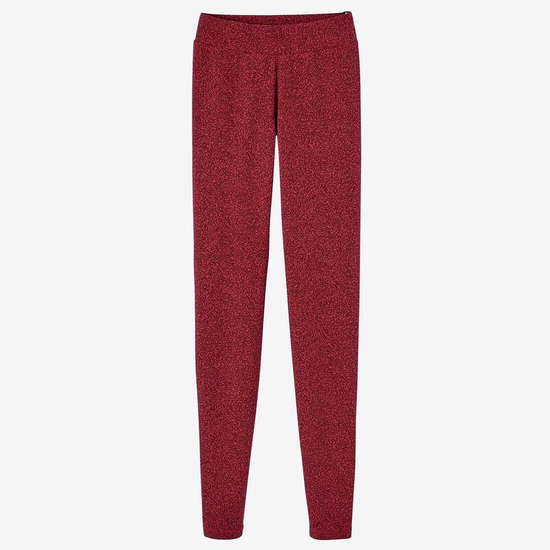 Леггинсы хлопковые для фитнеса Fit+ Decathlon 330052