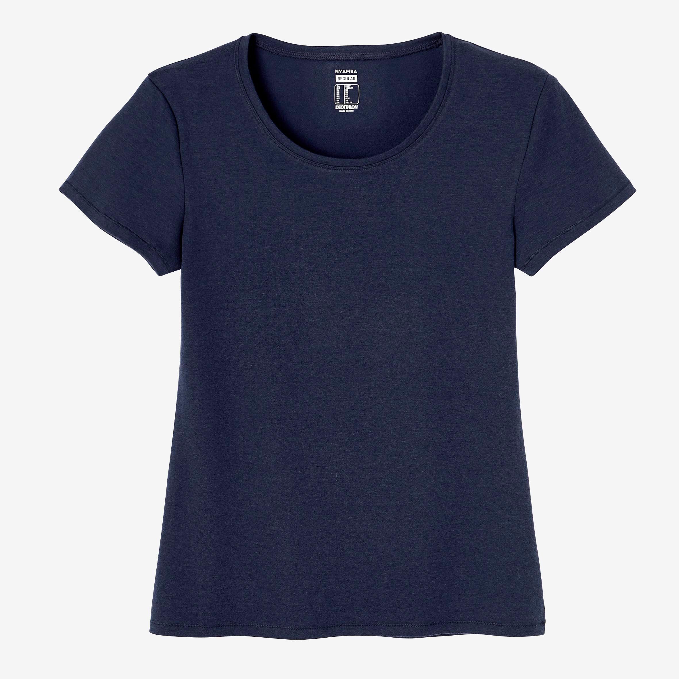 Decathlon camisetas mujer online algodon