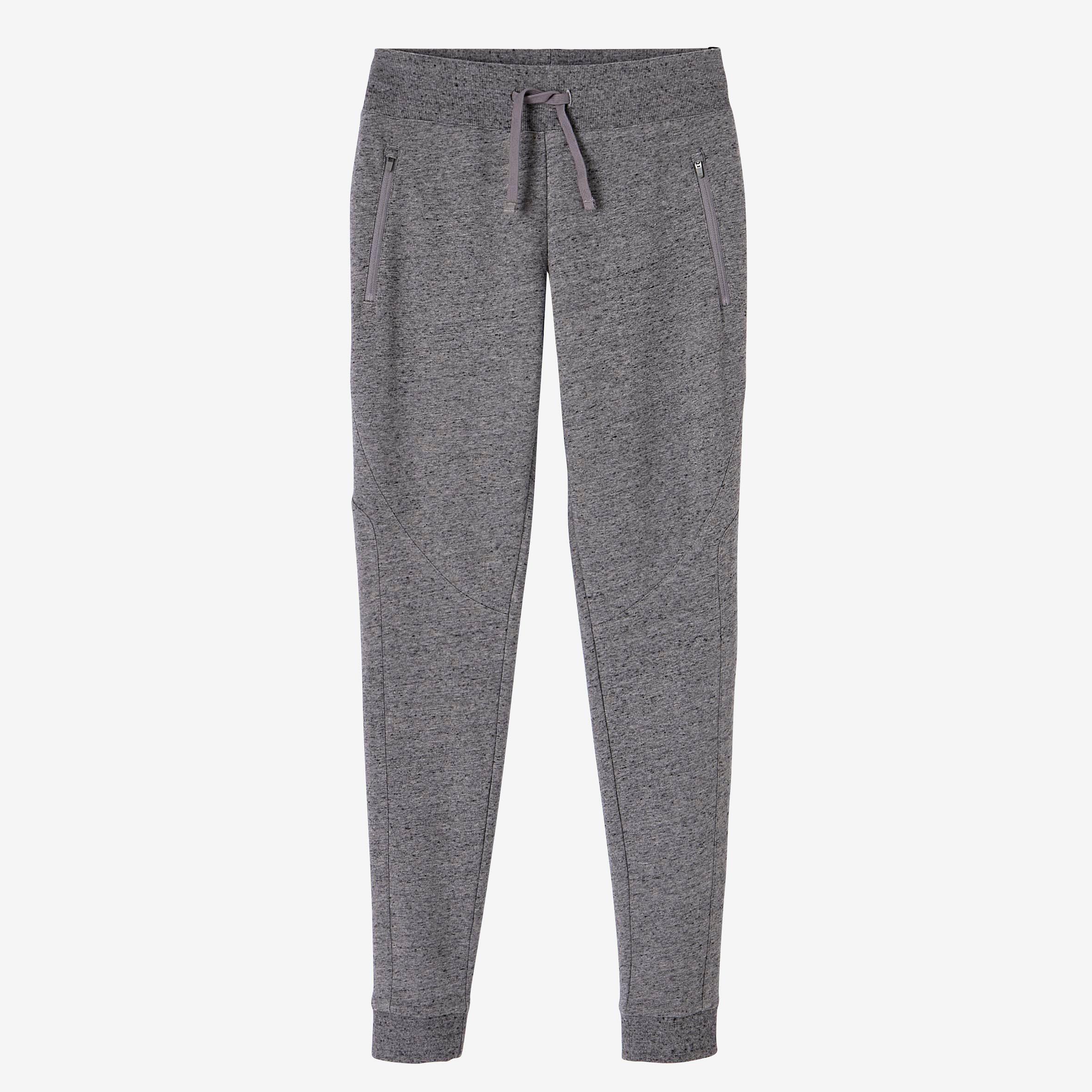 Pantalon de sport femme – 520 gris - DOMYOS