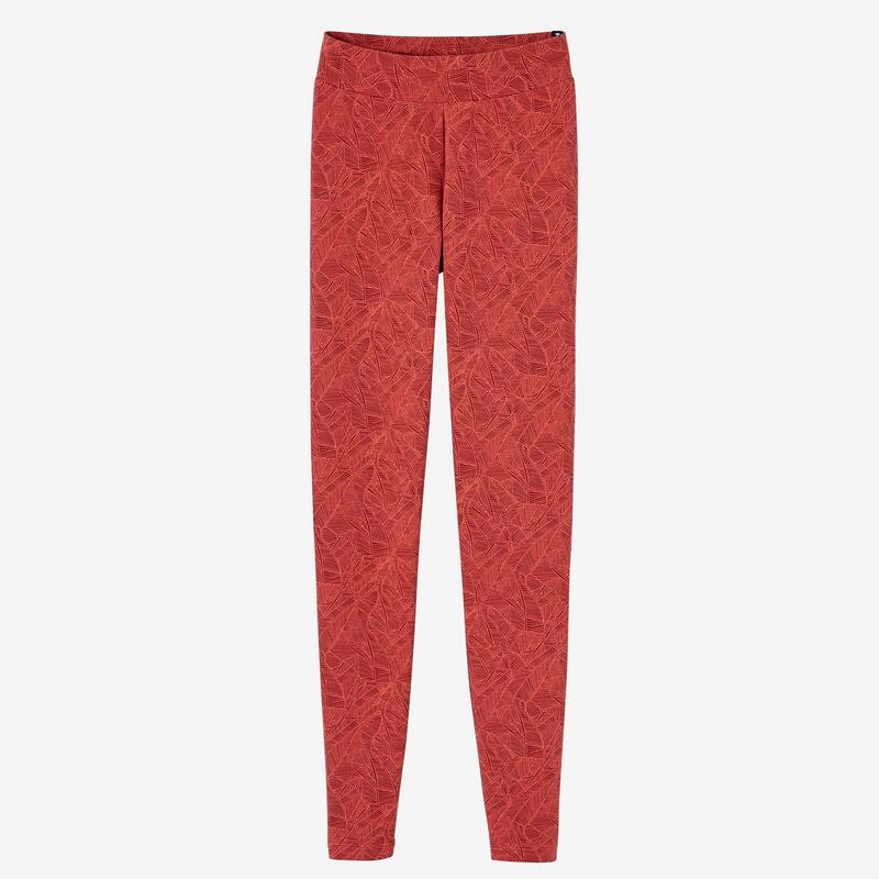 Леггинсы хлопковые для фитнеса Fit+ Decathlon 330052