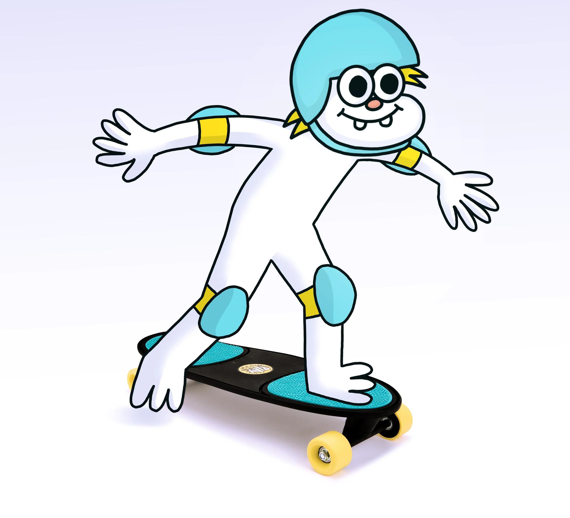 Comment utiliser un skateboard pour enfant : 5 exercices avec le play100 