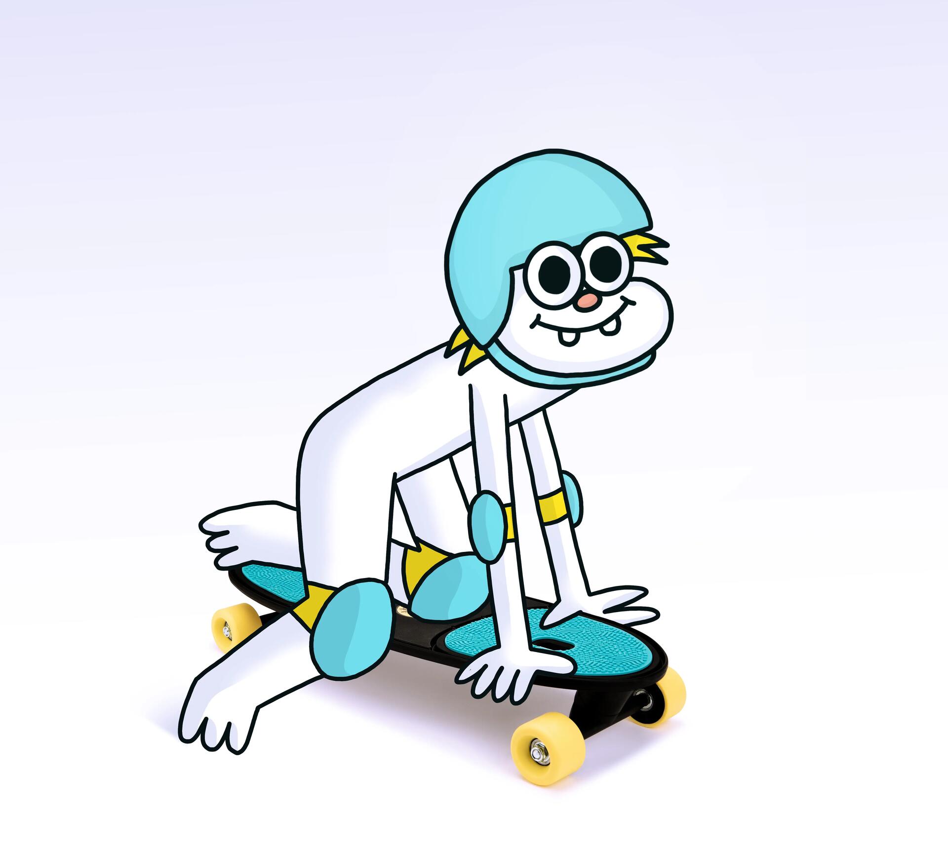 faire du skate un genou sur le skate