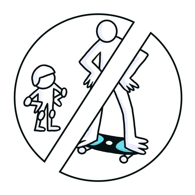 Skateboard Play 100 für Kinder ab 18 Monate