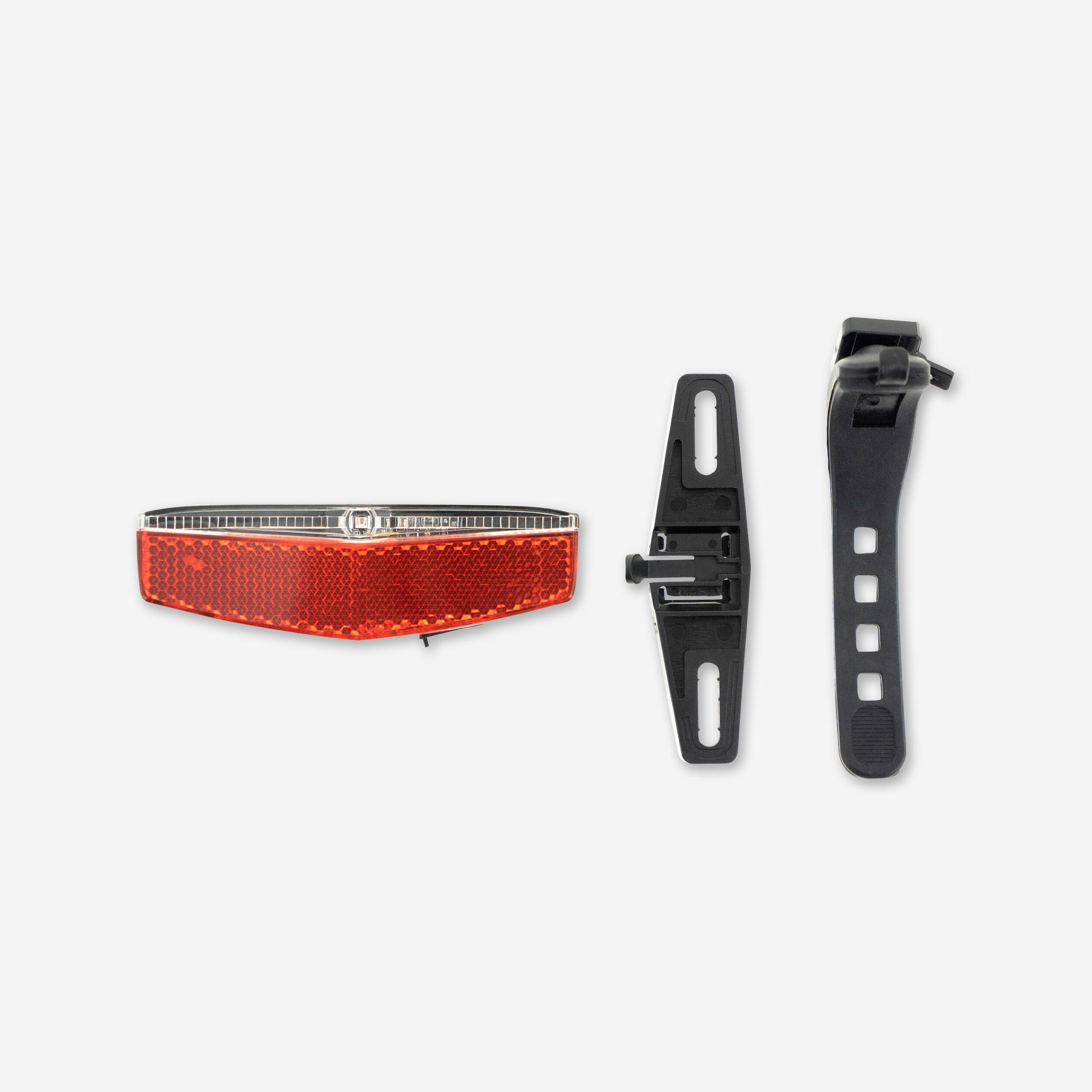 Rear Pannier Rack USB or Seat Post Bike Light COOLRIDE Decathlon