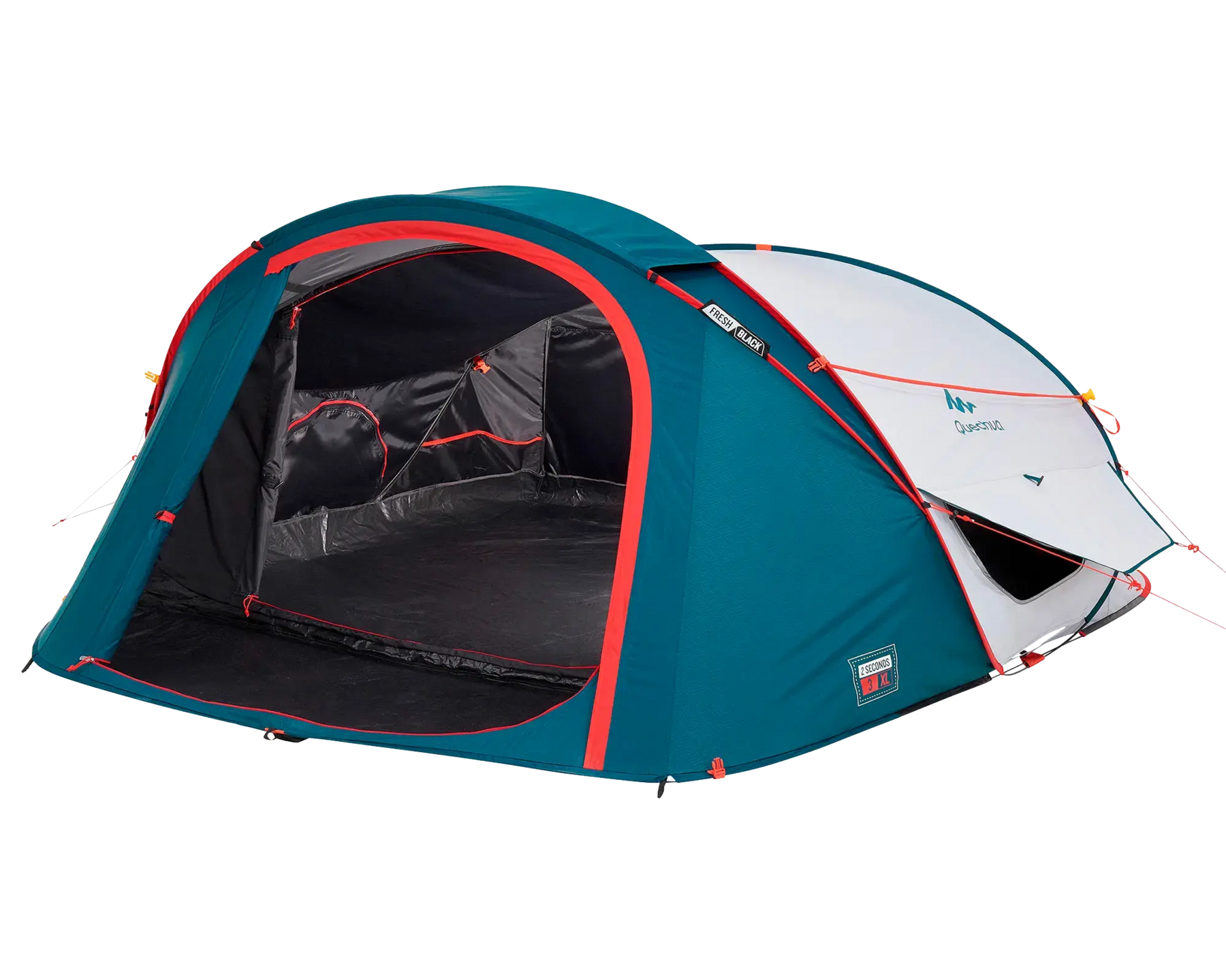 Pop up tent opvouwen