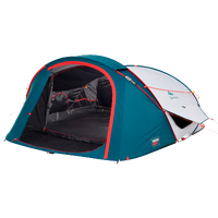 Tente de camping - 2 SECONDS XL - 3 places - Fresh &amp; Black