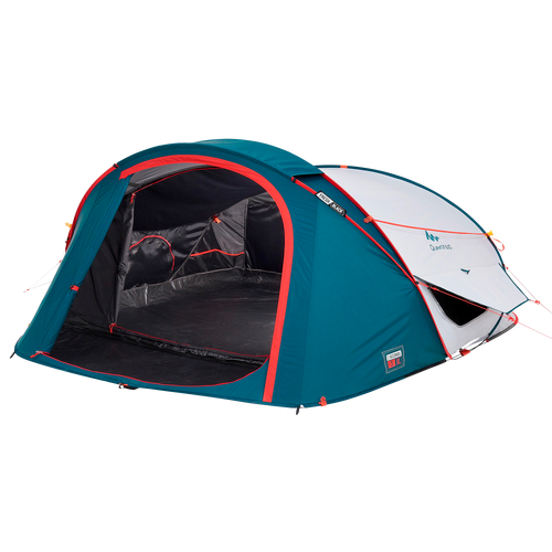Tente de camping - 2 SECONDS XL - 3 places - Fresh &amp; Black