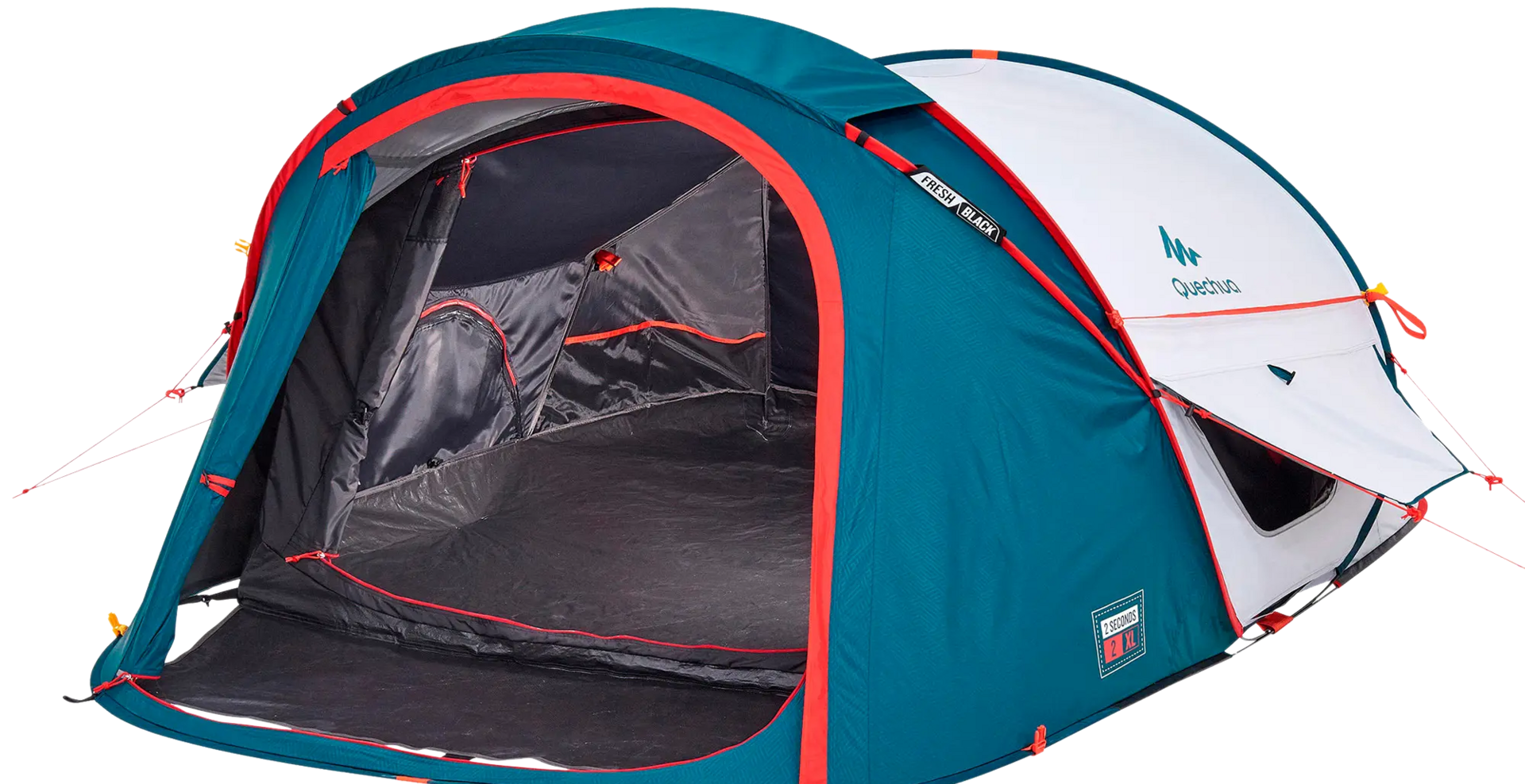 2 Seconds xl fresh & black pop-up tent - 2 person