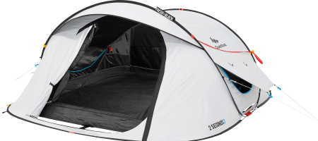 Prendersi cura e riparare l'arco di una tenda da campeggio
