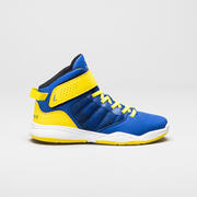 Kids' Beginner Basketball Shoes SE100 - Blue/Yellow