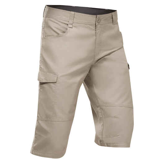 Bermudas de senderismo beige para hombre NH500