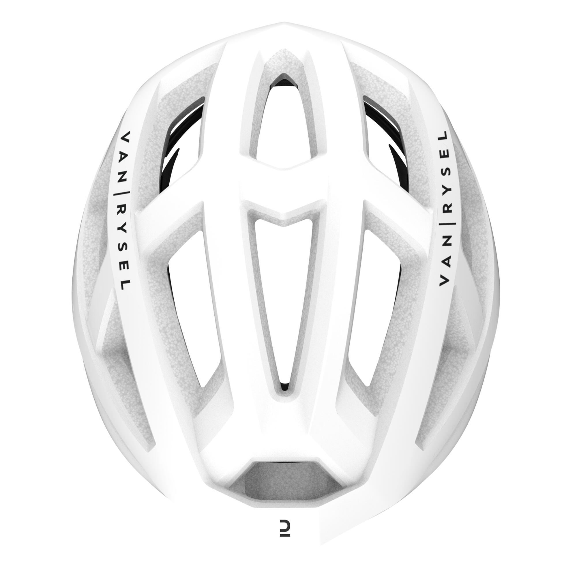 VAN RYSEL Cycling Helmet Racer - White